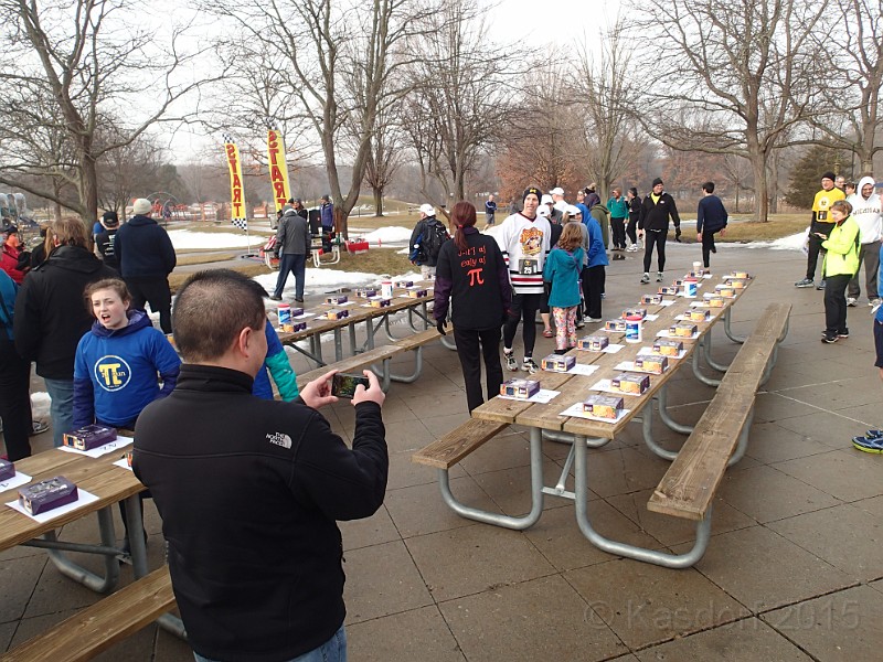 2015-03-14 2015-03-14 Pi 5K 004.JPG - The first (only) Pi run on 3.14.15 at 9:26.53 am... with PIE!